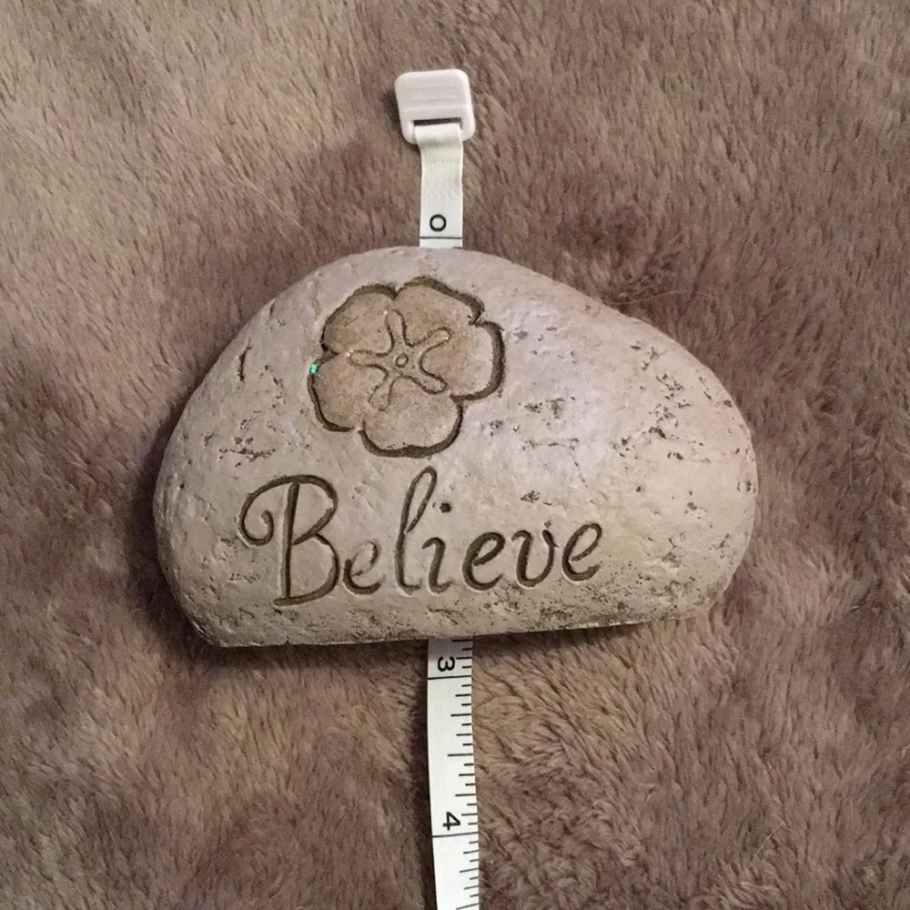 Believe inspirational stone. See pics for measurements plz. - Picture 6 of 7